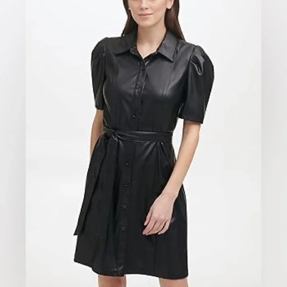 leather dress fashion Leather Dress